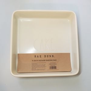 New Rae Dunn Cake Square 9" Baking Pan